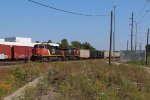 A485 waits to proceed south next to where the leads to the Milwaukee Junction roundhouse was